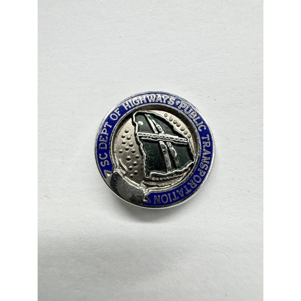 Vintage South Carolina Public Transportation Small Lapel Pin